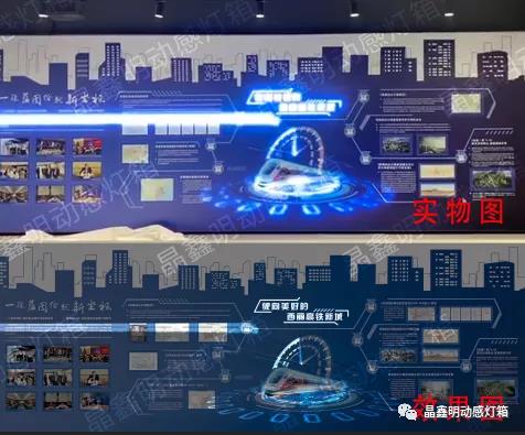 动感灯箱亮度低的原因。